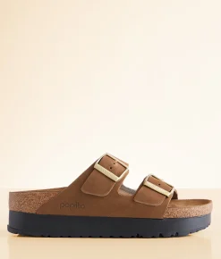 Shoes|Activewear | Papillio by Birkenstock® Arizona Platform Sandal Dark Tea