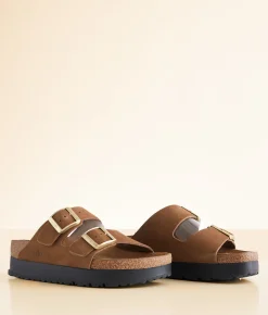 Shoes|Activewear | Papillio by Birkenstock® Arizona Platform Sandal Dark Tea