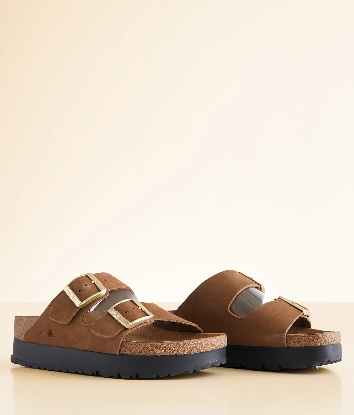 Shoes|Activewear | Papillio by Birkenstock® Arizona Platform Sandal Dark Tea