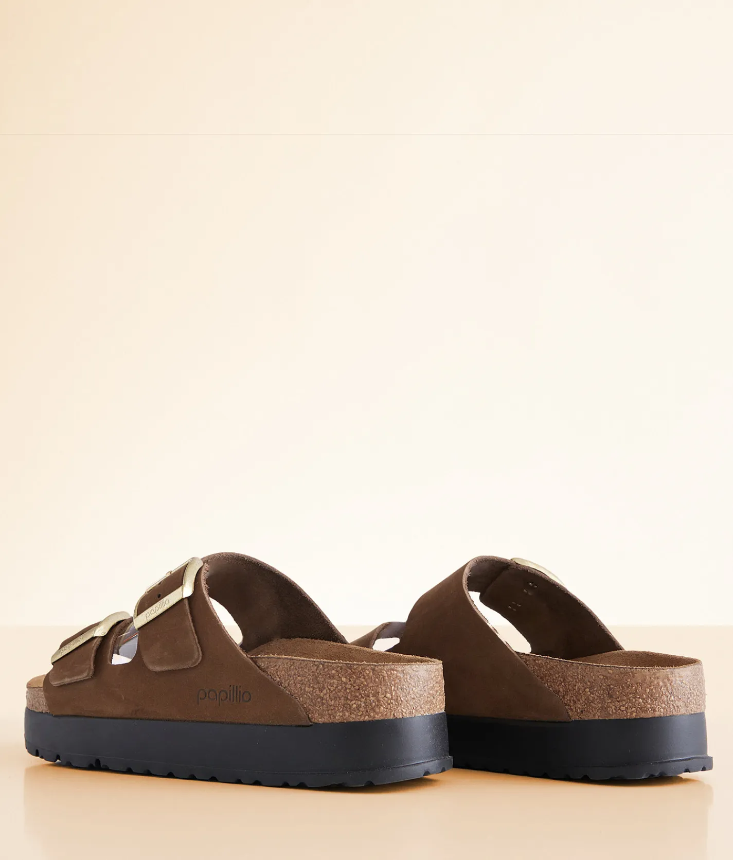 Shoes|Activewear | Papillio by Birkenstock® Arizona Platform Sandal Dark Tea