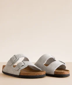 Shoes|Activewear | Birkenstock® Arizona Soft Suede Sandal Pure Sage
