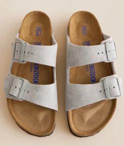 Shoes|Activewear | Birkenstock® Arizona Soft Suede Sandal Pure Sage