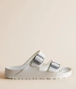 Shoes | Birkenstock® Arizona Stealth Buckle Sandal White