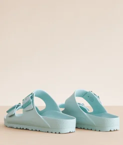Birkenstock® Arizona Stealth Buckle Sandal Light Rose Hot