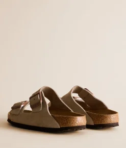 Shoes|Activewear | Birkenstock® Arizona Suede Sandal Taupe