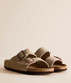 Shoes|Activewear | Birkenstock® Arizona Suede Sandal Taupe