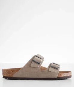 Activewear|Shoes | Birkenstock® Arizona Vegan Sandal Desert Dust Gray Taupe