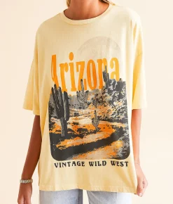 Tops | Modish Rebel Arizona Wild West T-Shirt Straw