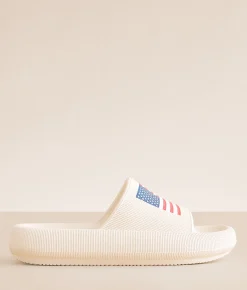 Mia Arizonna Flag Slide Cream Flag Sale