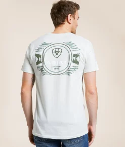Graphic T-Shirts | Ariat Arroyo Mark T-Shirt Silver Birch