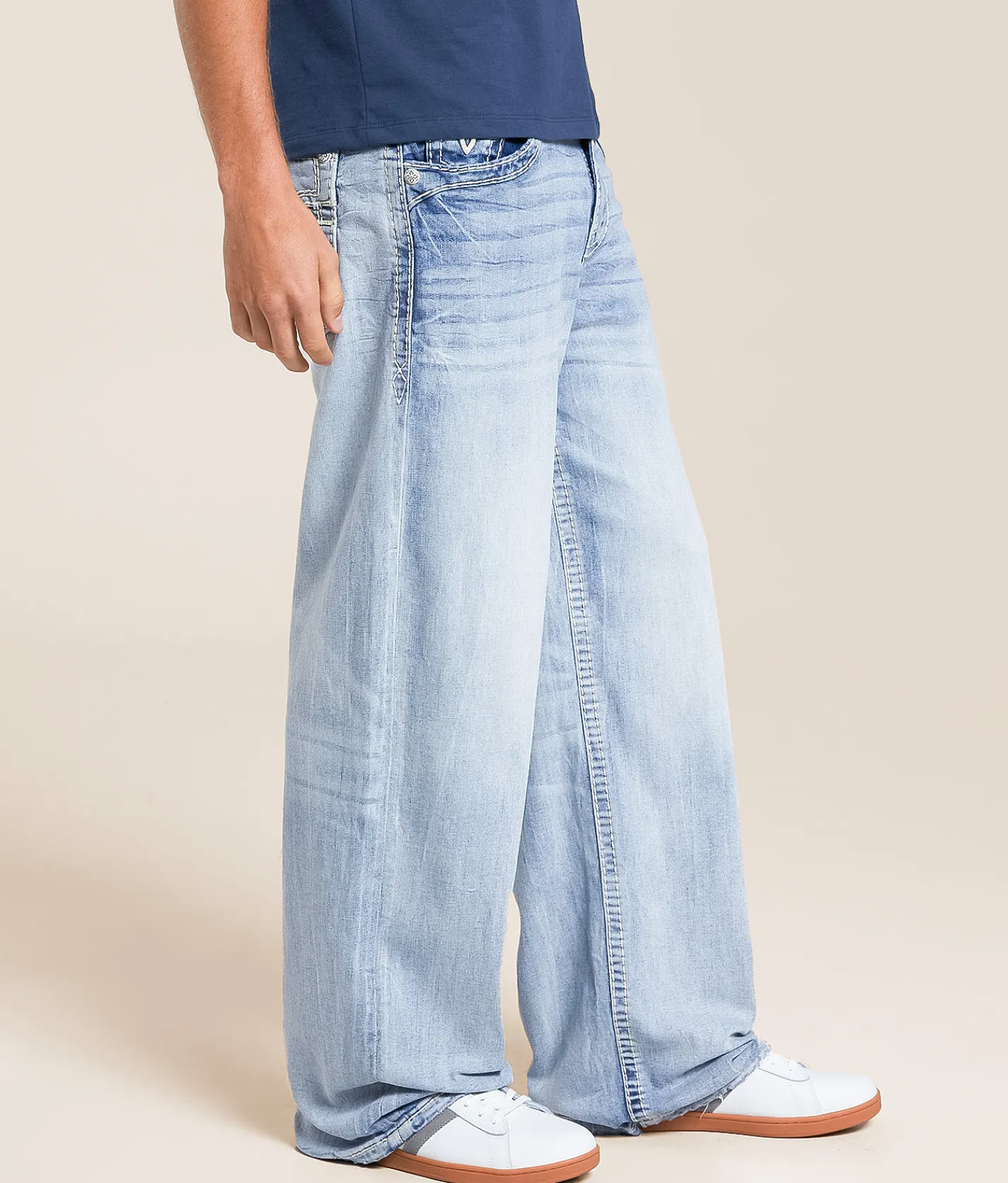 Rock Revival Arther Baggy Stretch Jean Arther BNII298 Outlet