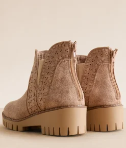 Shoes | Very G Aryana Ankle Boot Beige