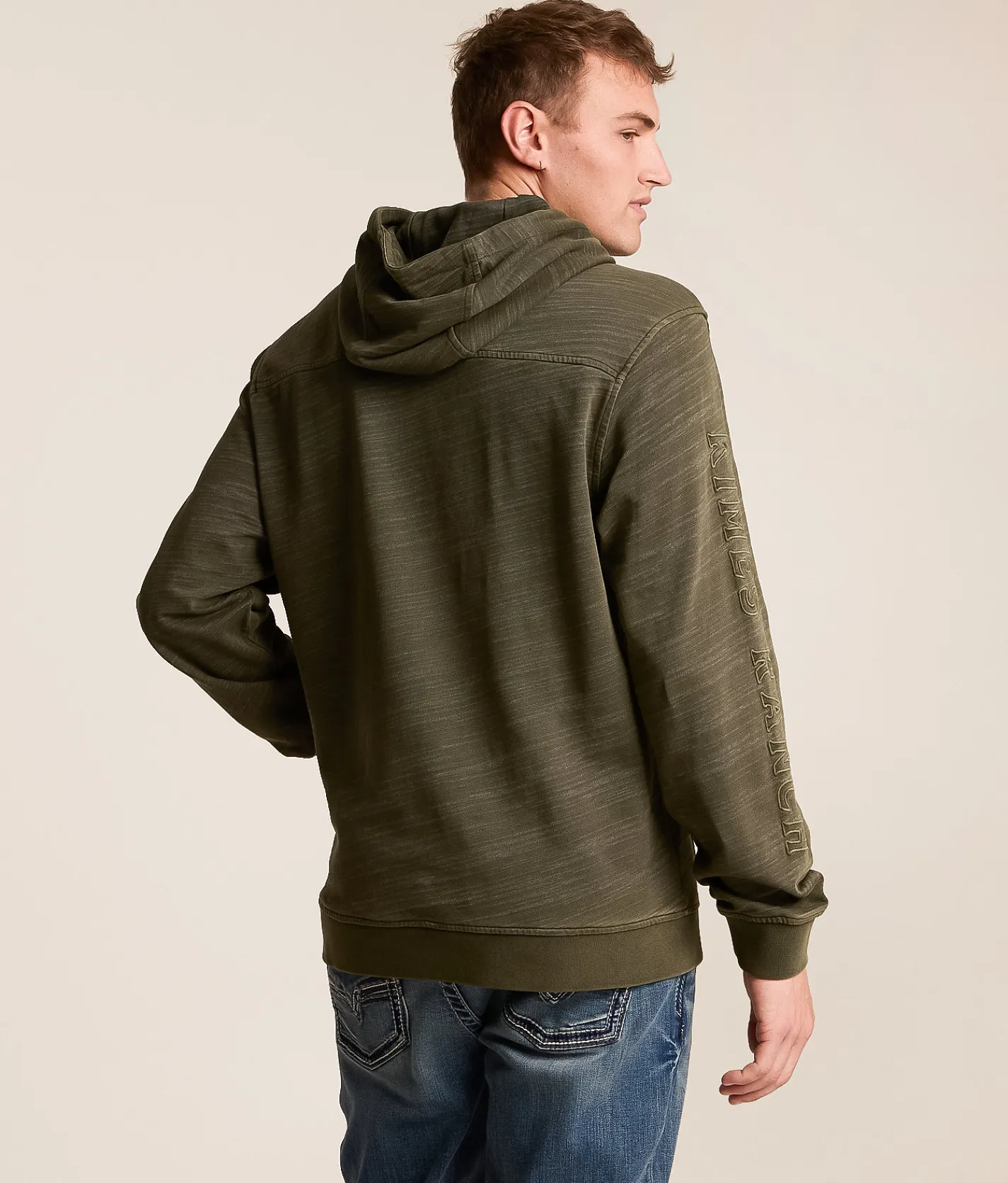 Kimes Ranch Ashton Hoodie Dark Olive New