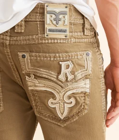 Rock Revival Ashton Straight Stretch Pant Ashton J201 Hot