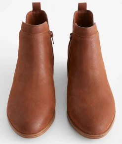 Mia Ashwin Ankle Boot Cognac Best