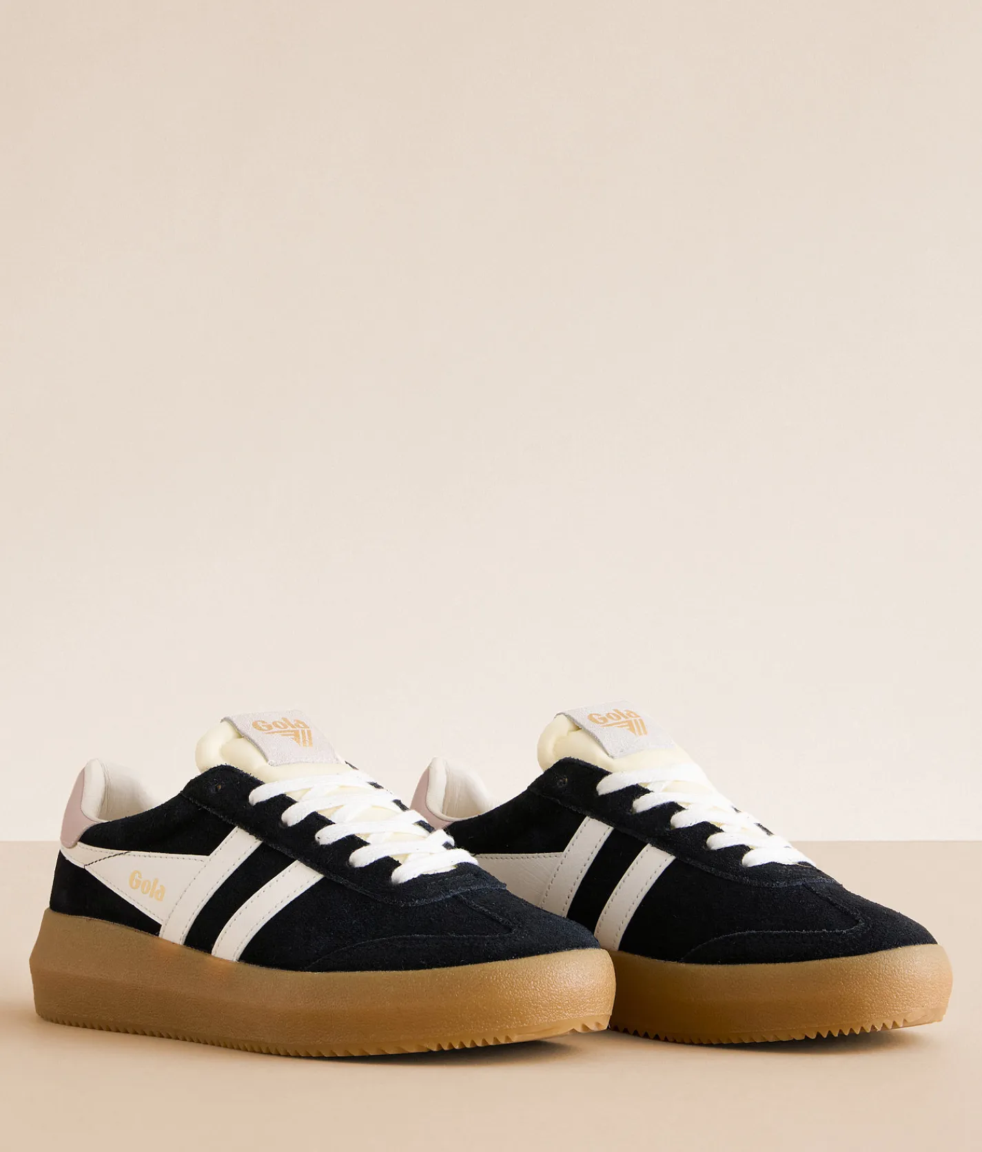 Shoes | Gola® Athena Suede Sneaker Evergreen Candy Jade Gum
