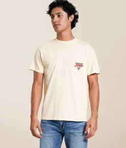 Tops|Graphic T-Shirts | Old Row Athens Georgia Retro T-Shirt Ivory