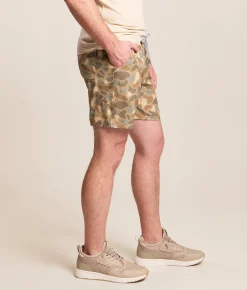 BURLEBO Athletic Camo Stretch Short Pintail Camo