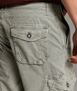 BKE Athletic Cargo Short Light Grey Best