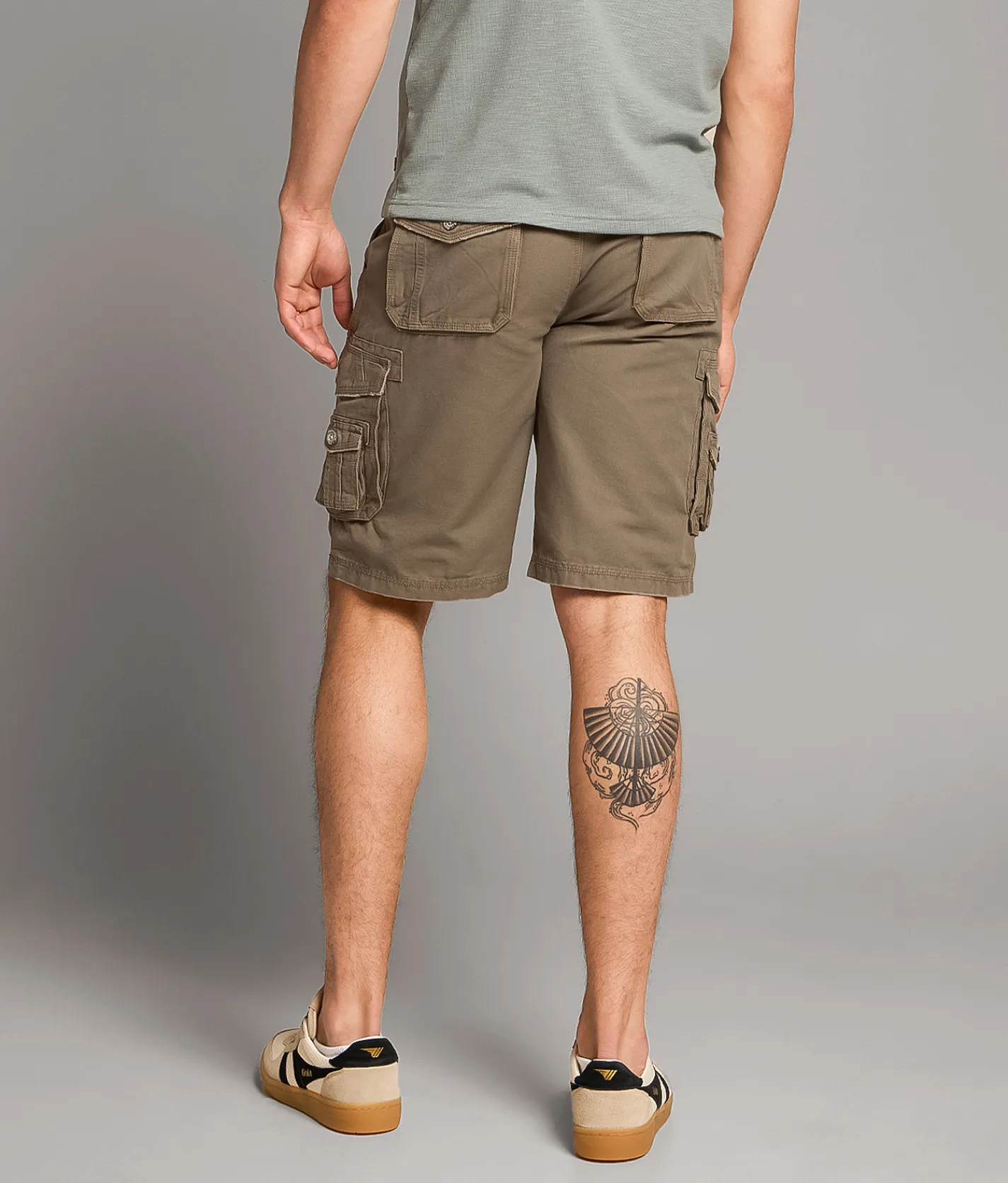 Bottoms|Shorts | BKE Athletic Cargo Short Mountain Pass