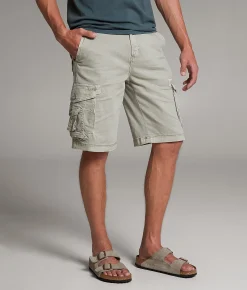 BKE Athletic Cargo Stretch Short Seneca Rock Hot