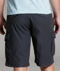 BKE Athletic Cargo Stretch Short Raven Best