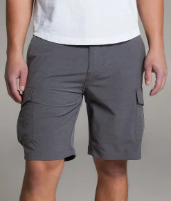 BKE Athletic Cargo Stretch Walkshort Iron Gate New