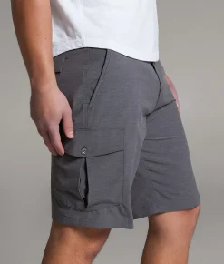 BKE Athletic Cargo Stretch Walkshort Iron Gate New