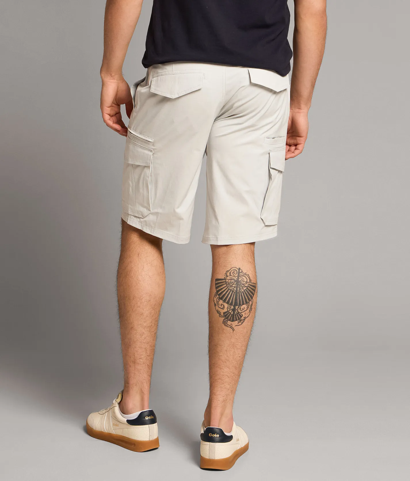 BKE Athletic Hybrid Cargo Stretch Short Secret Space