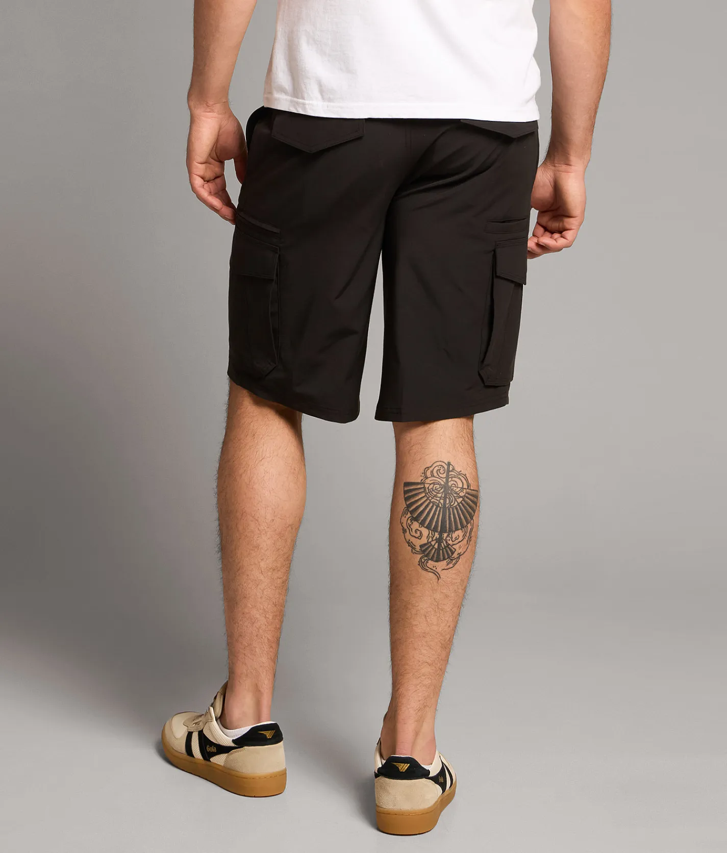 Shorts | BKE Athletic Hybrid Cargo Stretch Short Moonless Night