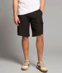 Shorts | BKE Athletic Hybrid Cargo Stretch Short Moonless Night