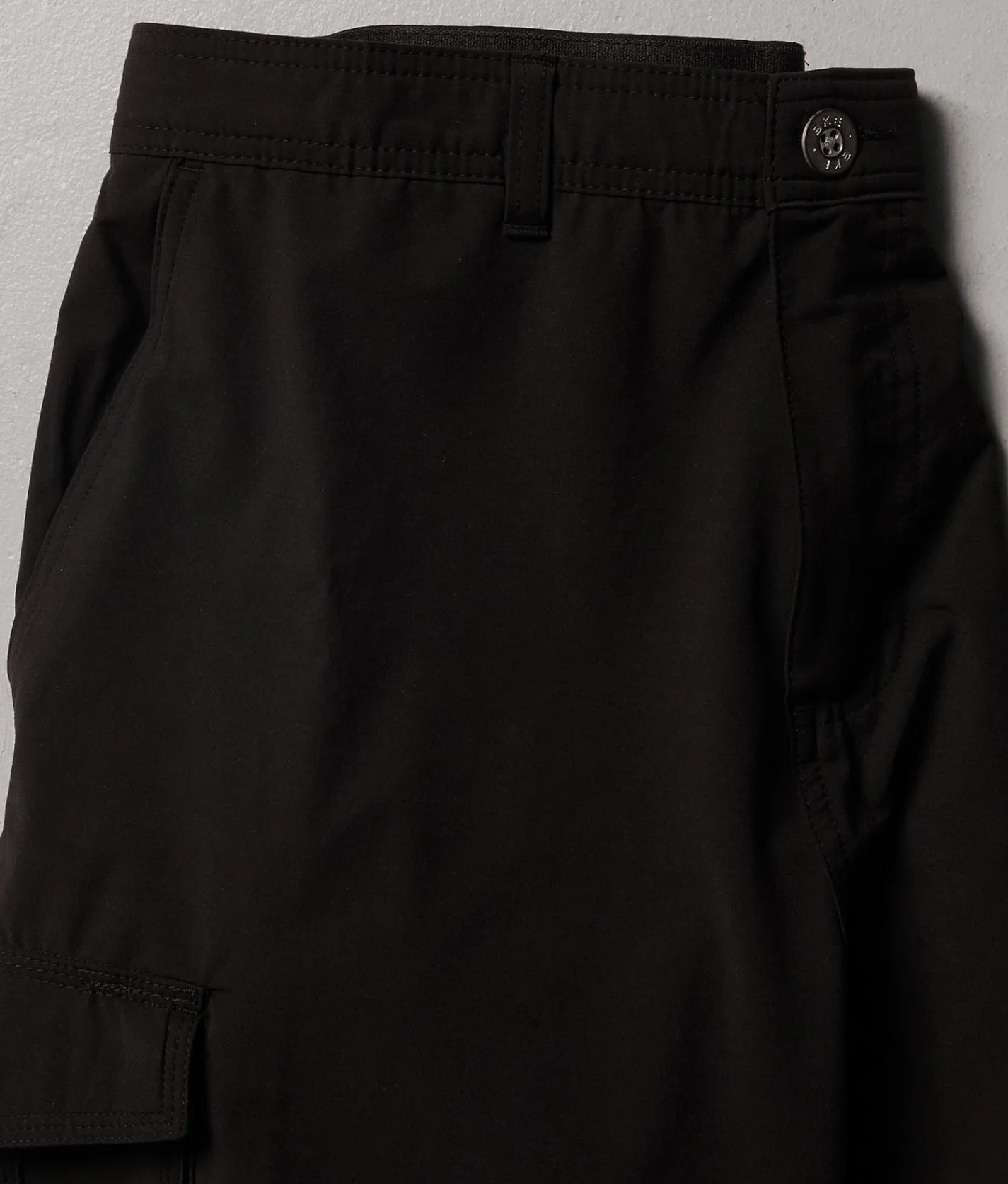BKE Athletic Hybrid Cargo Stretch Short Black