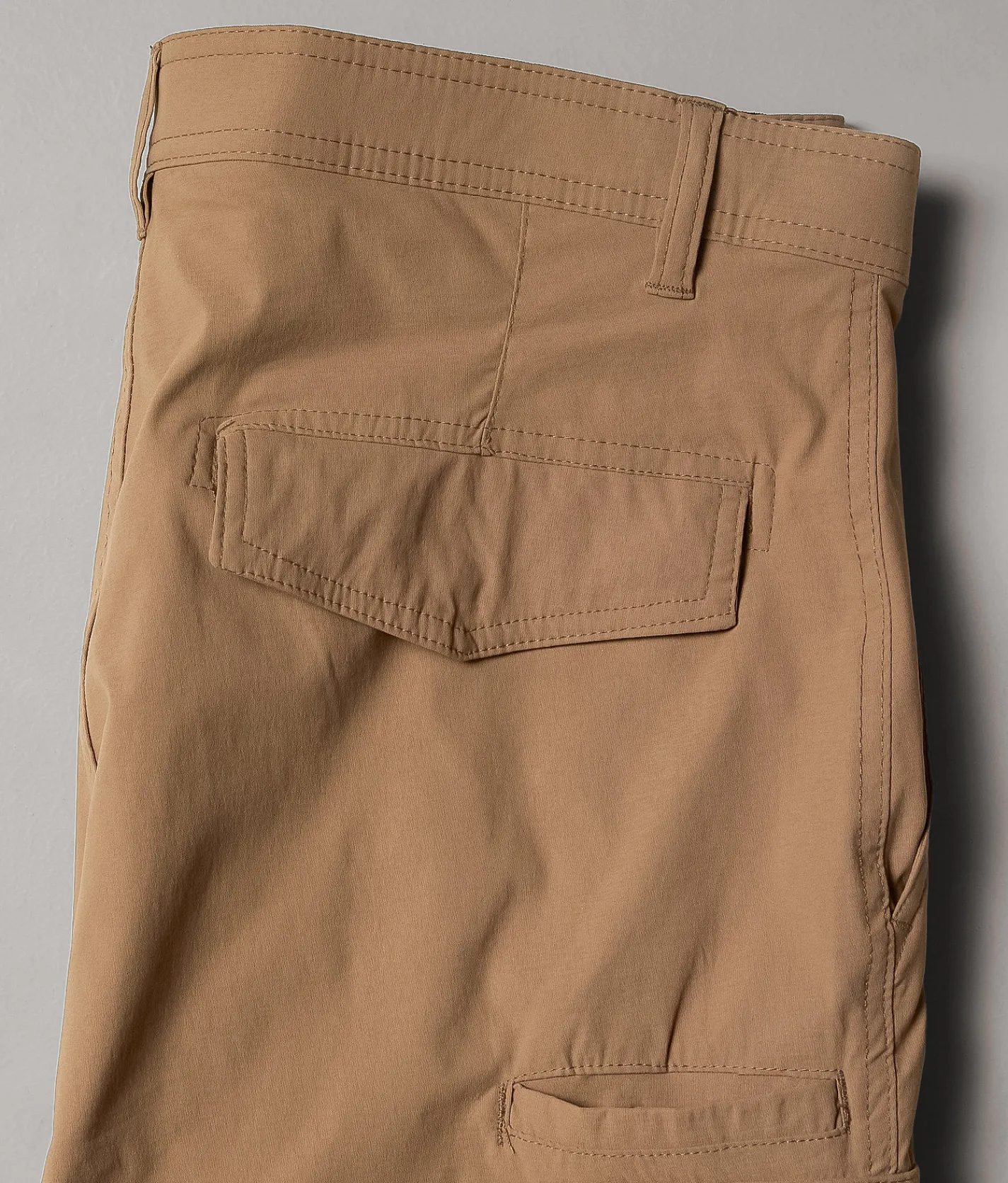 Bottoms|Shorts | BKE Athletic Hybrid Cargo Stretch Short Hickory