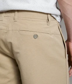 Bottoms|Shorts | BKE Athletic Hybrid Stretch Short Chinchilla