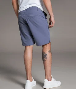 Bottoms|Shorts | BKE Athletic Hybrid Stretch Short Blue