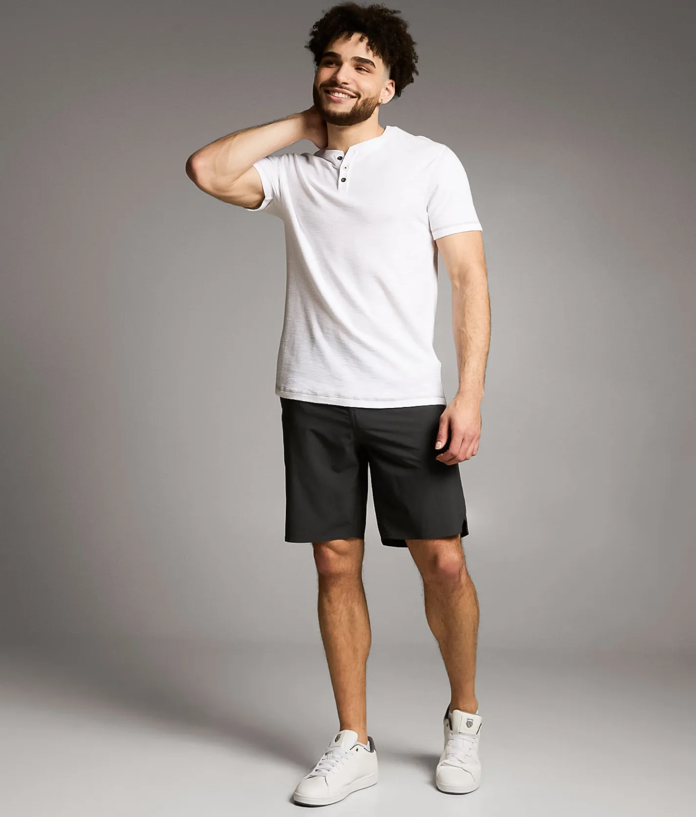 BKE Athletic Hybrid Stretch Short Midnight Online