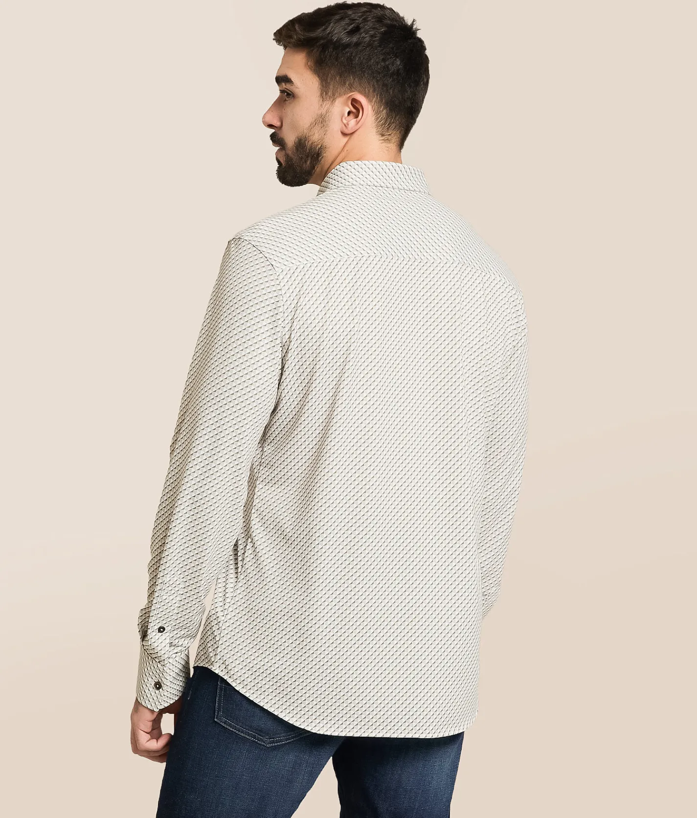 Tops | J.B. Holt Athletic Performance Knit Shirt White Tan