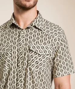 Gentry County Athletic Performance Shirt Tan Brown Sale