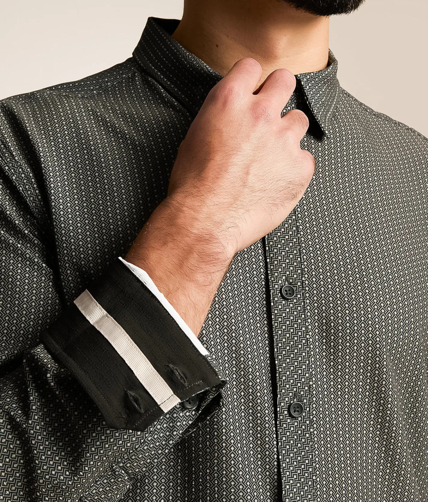 Tops | J.B. Holt Athletic Performance Stretch Shirt Black Grey