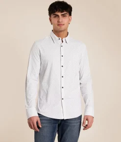 Tops | J.B. Holt Athletic Performance Stretch Shirt White Grey