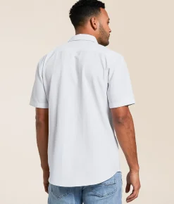 J.B. Holt Athletic Performance Stretch Shirt White Grey Best
