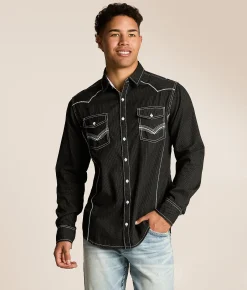 Tops | Buckle Black Athletic Shirt Black
