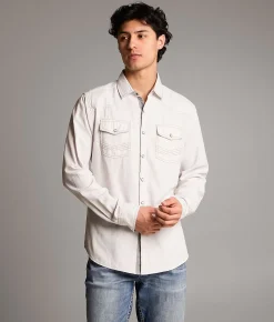 BKE Athletic Shirt Tan White