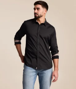 Tops | J.B. Holt Athletic Stretch Shirt Black