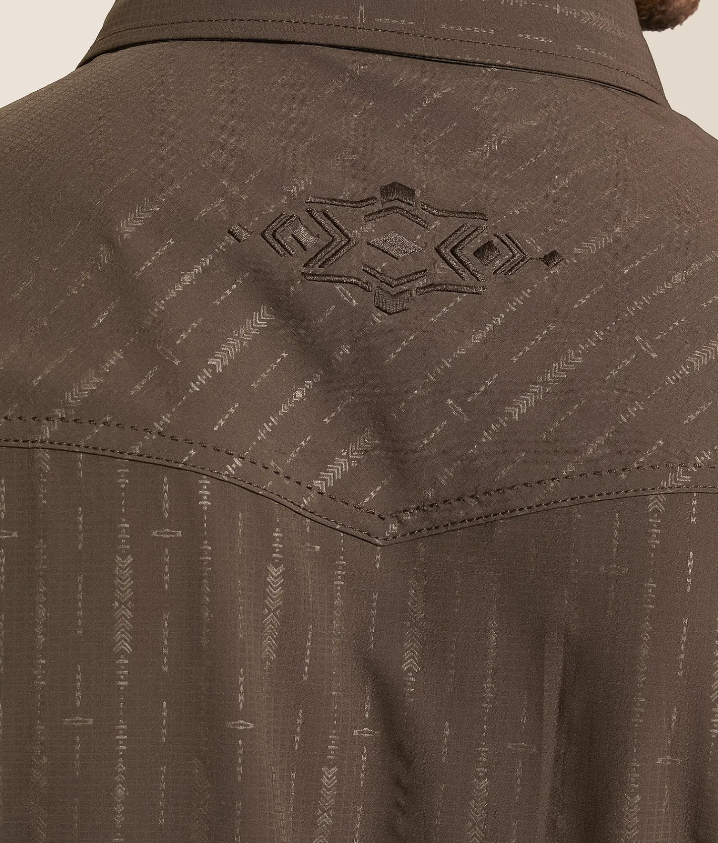 Gentry County Athletic Western Performance Stretch Shirt Mulch Online