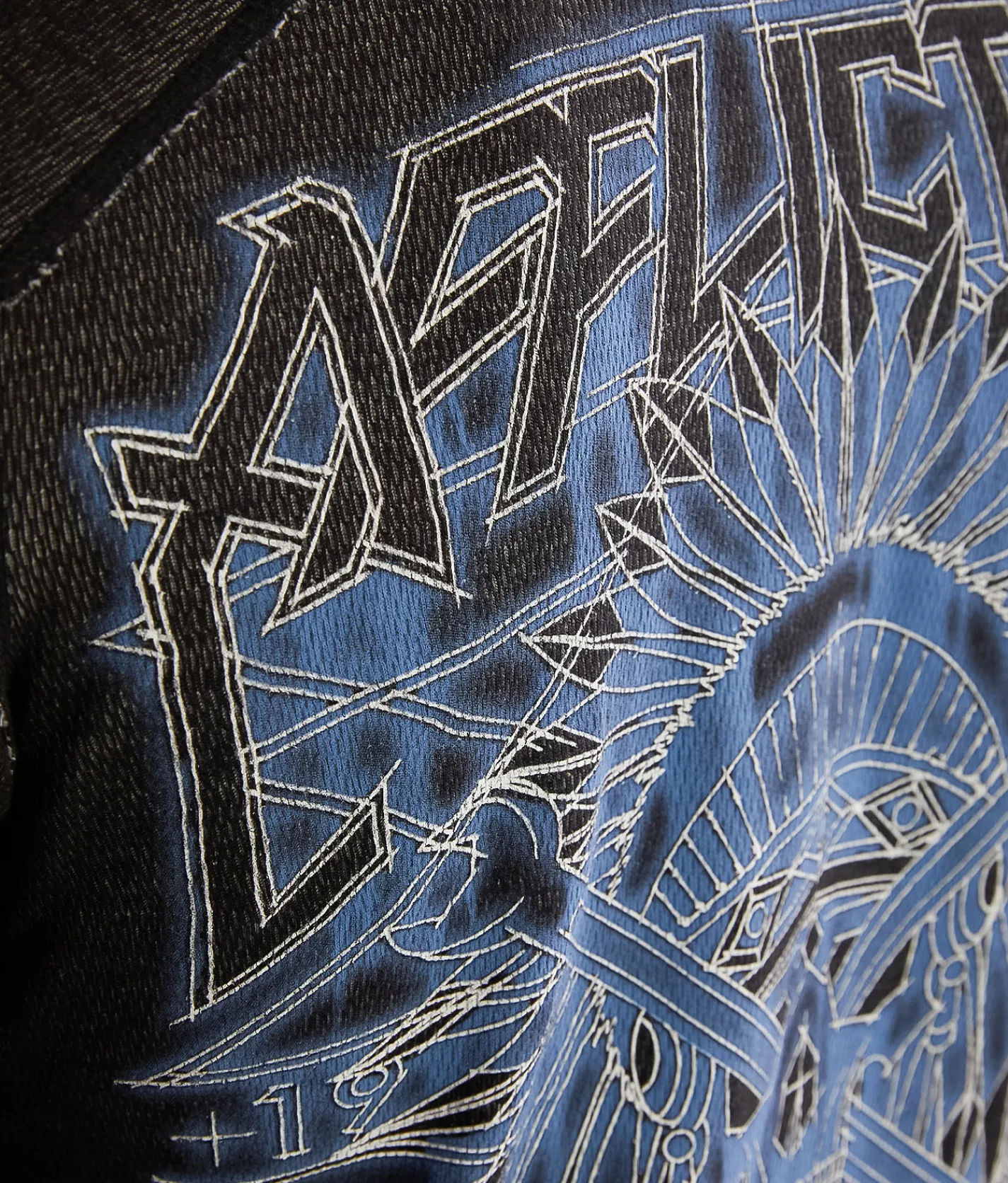 Graphic T-Shirts | Affliction Atomic Iron Reversible Thermal White Black