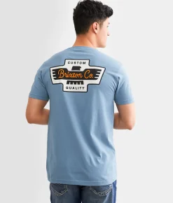 Brixton Atwood T-Shirt Flint Blue