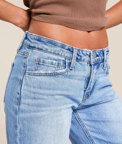 VERVET by Flying Monkey Aubrey Low Baggy Wide Leg Jean Pleasant Sale