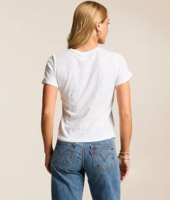 Tops | White Crow Audrey T-Shirt White