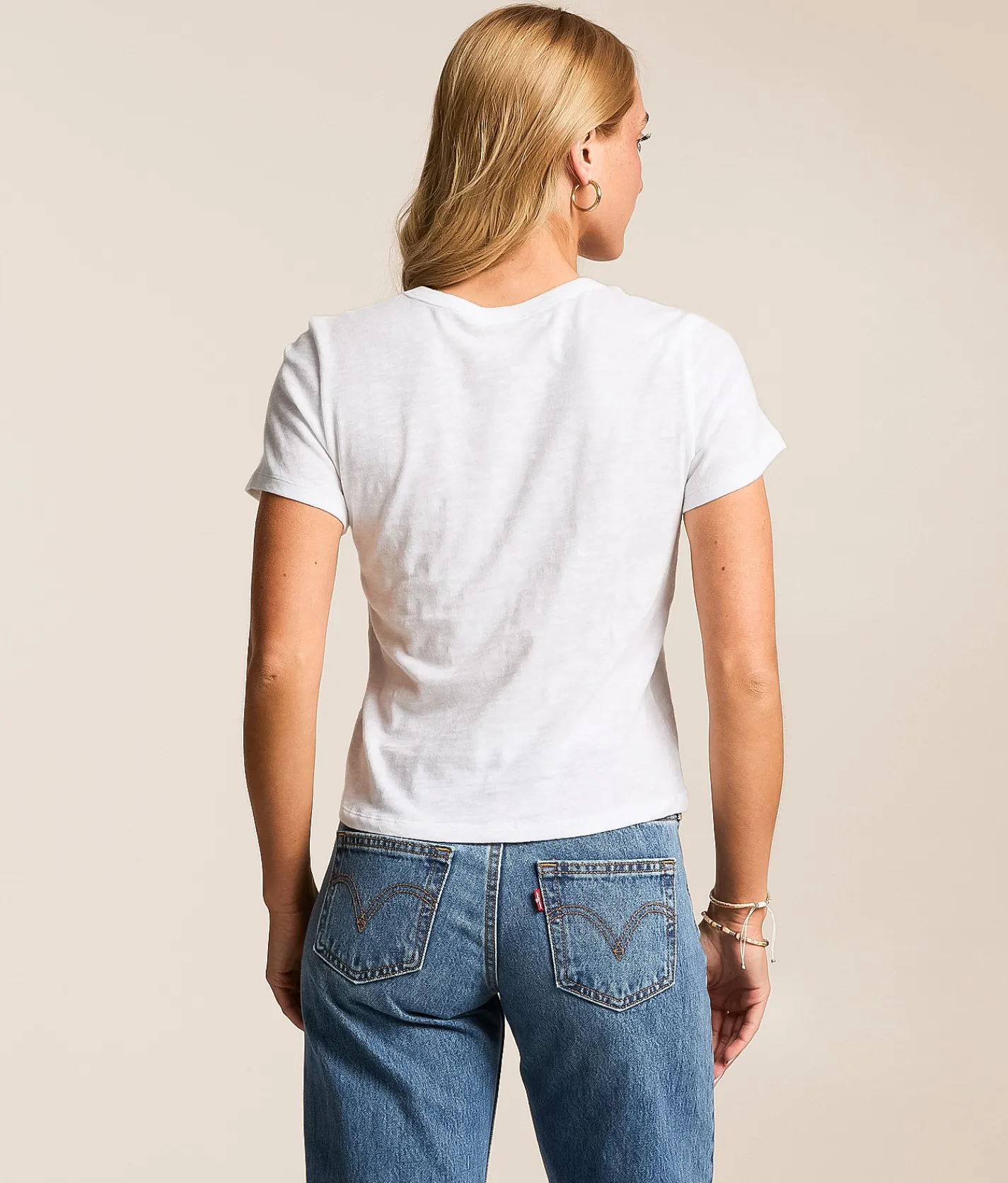 Tops | White Crow Audrey T-Shirt White